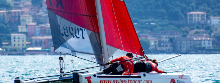 Regatta-Training mit Swiss Topcat in Domaso/Comersee